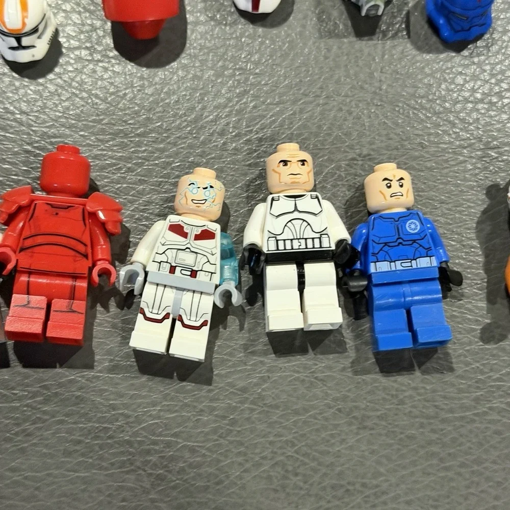 LEGO Star Wars Clone Trooper Minifigure Lot Jek-14 Gree 501st 212th Guard